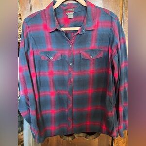 Eddie Bauer Ladies Flannel Xl